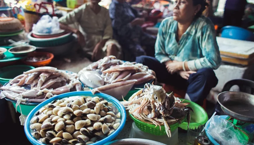 Chợ Hội An – Chụp ảnh ở chợ Hội An