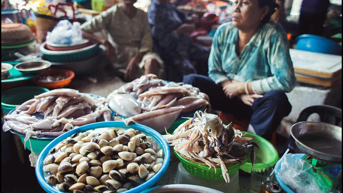 Chợ Hội An – Chụp ảnh ở chợ Hội An