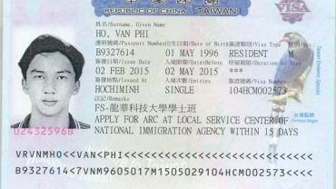 Visa Đài Loan