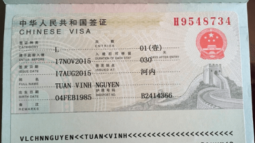 Visa Trung Quốc